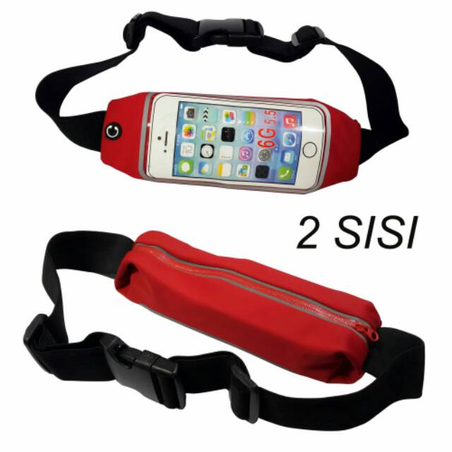 Waterproof Waist Bag Ukuran 5inch  untuk Smartphone