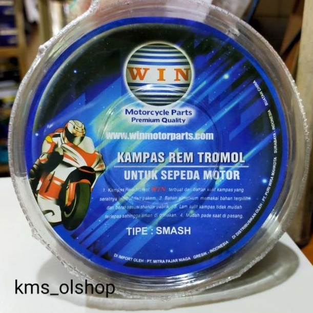 Kampas rem belakang Smash, Shogun/all motor bebek suzuki