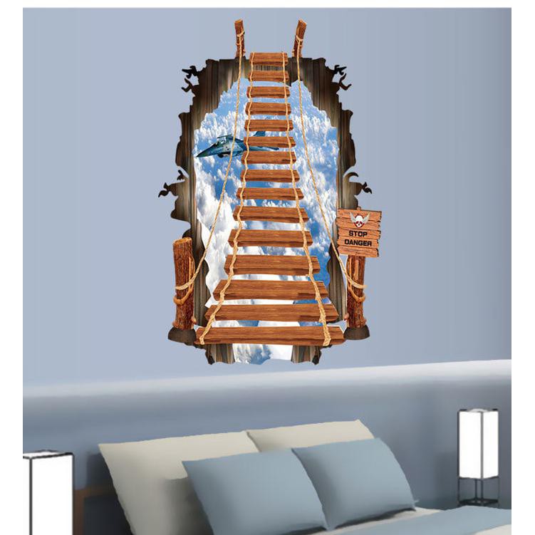 JEMBATAN STIKER WALLPAPER, WALLPAPER STIKER, TAHAN AIR, ANTI JAMUR,