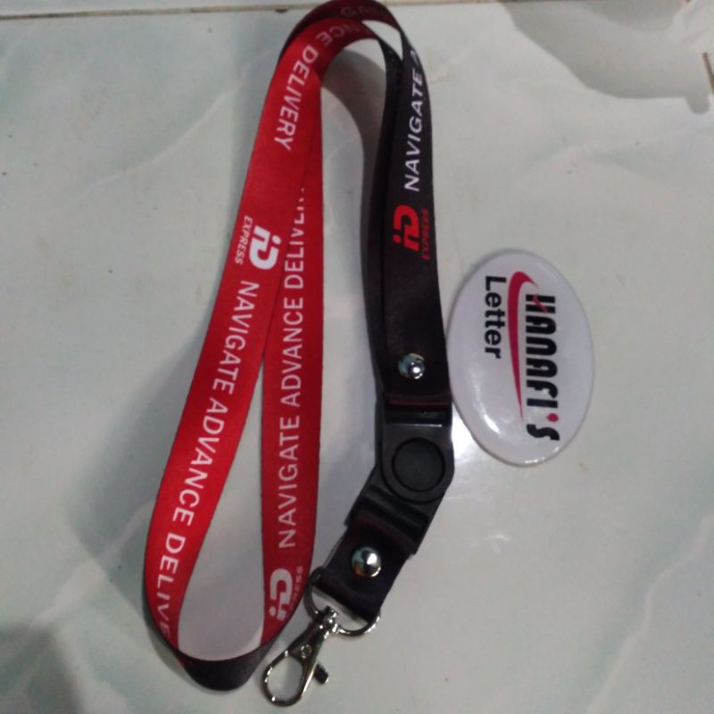 [READY STOK] tali id card Id express satuan Lanyard