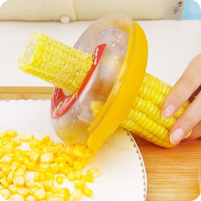 Parutan serut / Pemotong Jagung Donat Unik / Corn Peeler / Chopper