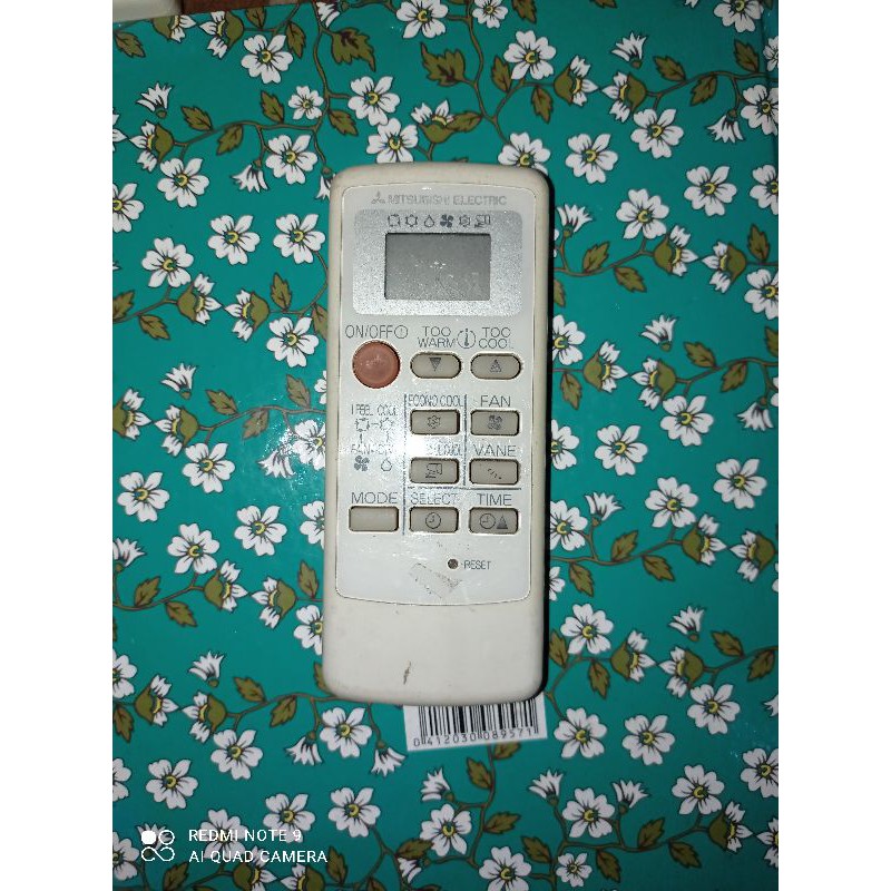 REMOTE AC MITSUBISHI ELECTRIC