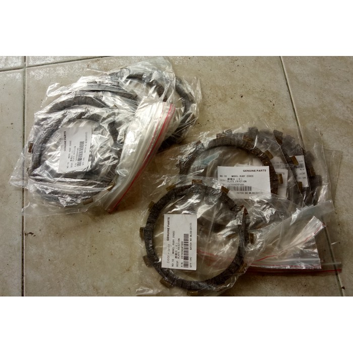 (HARGA KHUSUS) Kampas kopling kaisar ruby 250 ( v twin) ORI