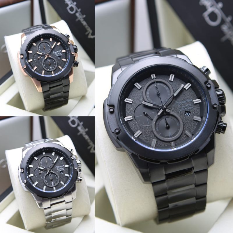 ALEXANDRE CHRISTIE PRIA AC6583 / AC 6583 STAINLESS ORIGINAL GARANSI RESMI 1 TAHUN