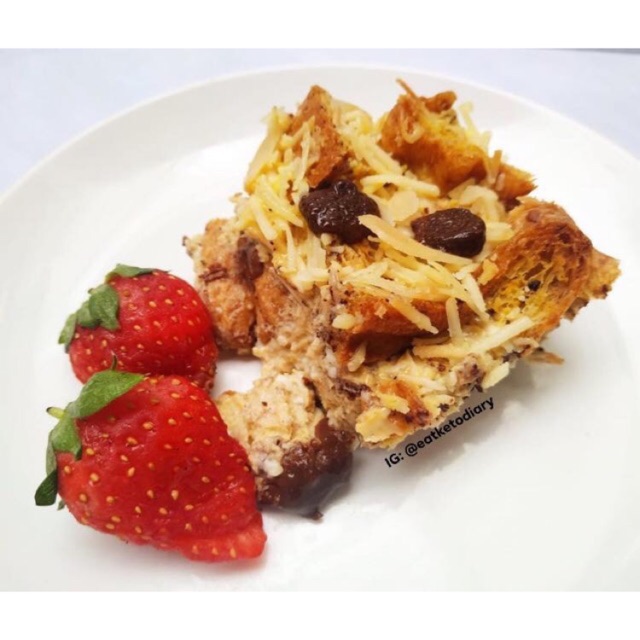 

Keto Bread Pudding / Bread Cake DEBM EatKetoDiary