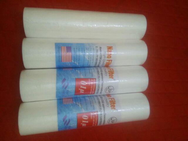 Nano Filter - Filter Sedimen Merk Nano Ukuran 10 Inch Untuk Filter Air Keran Dan Ro
