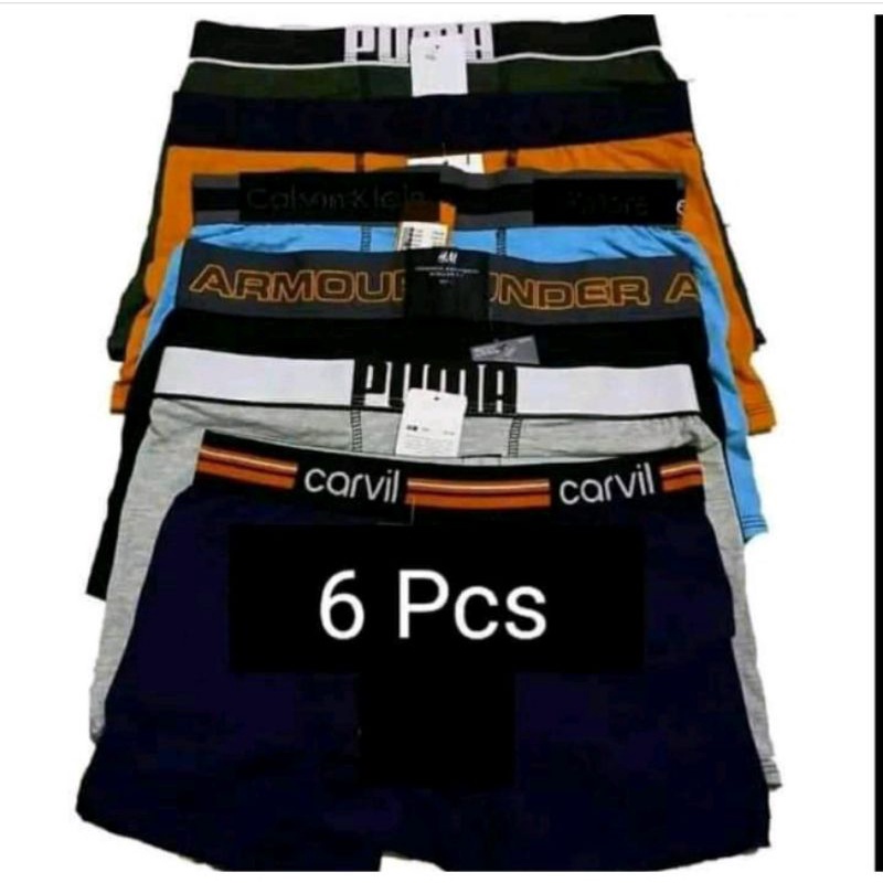 celana cd boxer isi 6pcs