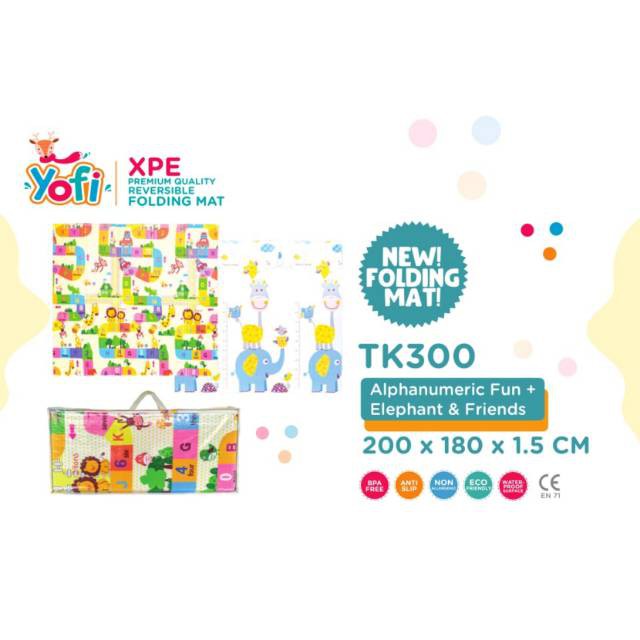 Yofi Playmat TK300 / Karpet Bayi / Playmat Bayi