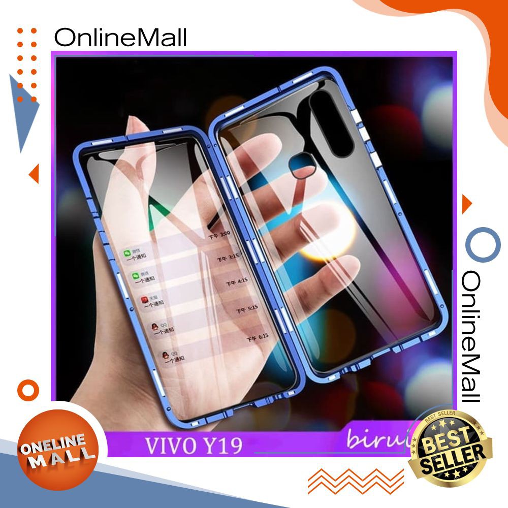 SALE VIVO V19 DOUBLE SIDE MAGNETIC FLIP CASE IV-V19-1440