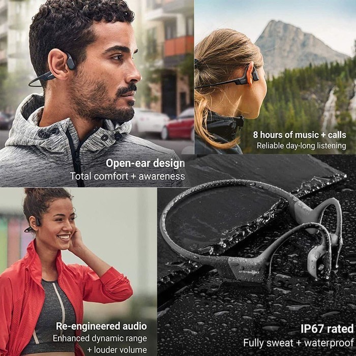 SHOKZ Openrun MINI Wireless Bone Conduction Headphone Garansi Resmi TAM 2 Tahun