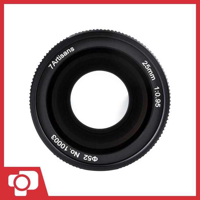 7Artisans 25mm F0.95 for Fujifilm X-Mount Lensa Fix Manual