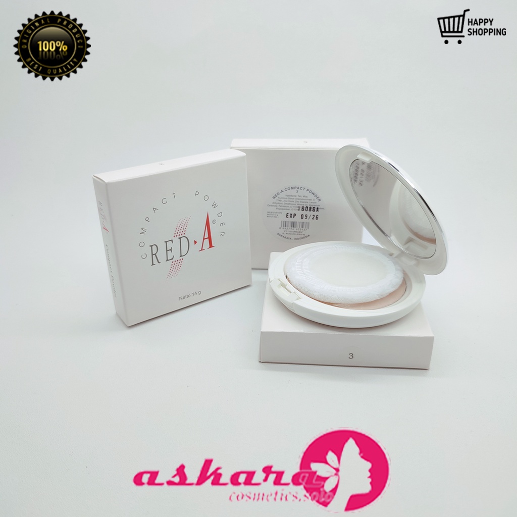 Red-A Compact Powder / Bedak Padat Red-A