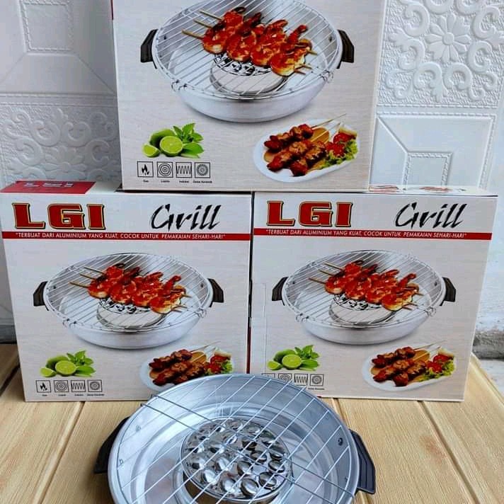 ALAT PANGGANG PEMANGGANG SERBAGUNA LGI GRILL UKURAN 32 MAGIC ROASTER
