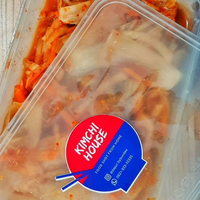 

Kimchi sawi putih (napa-cabbage)