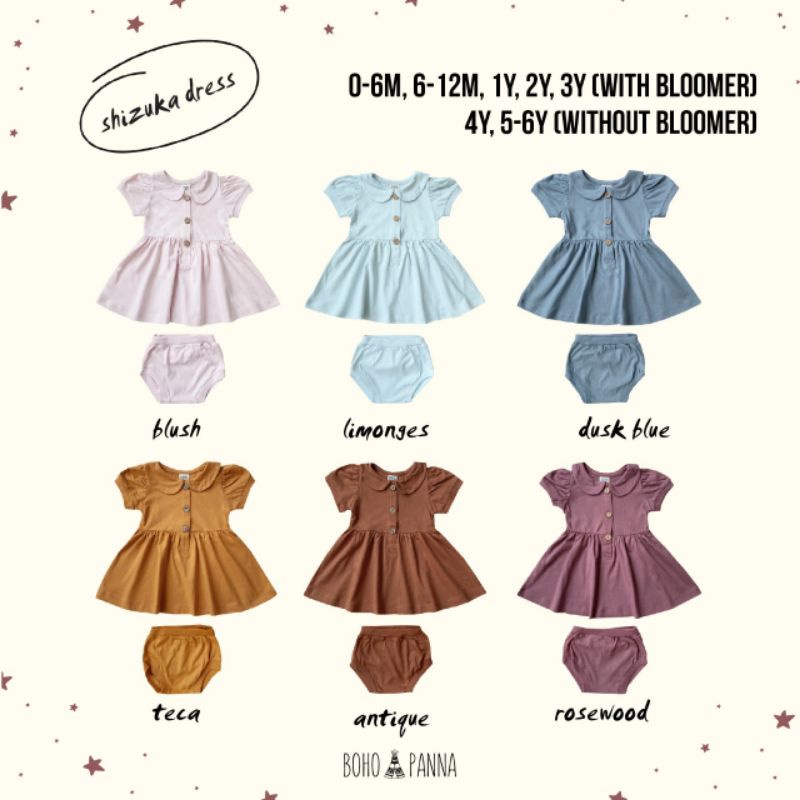 SHIZUKA DRESS ANAK BAYI BOHOBABY SURABAYABABY-1