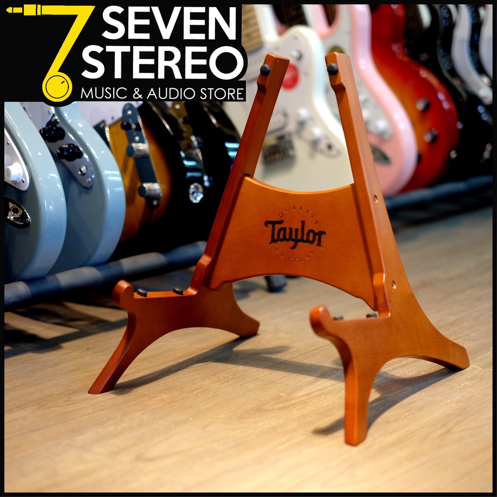 Taylor Guitar Stand Brown Danish Beechwood