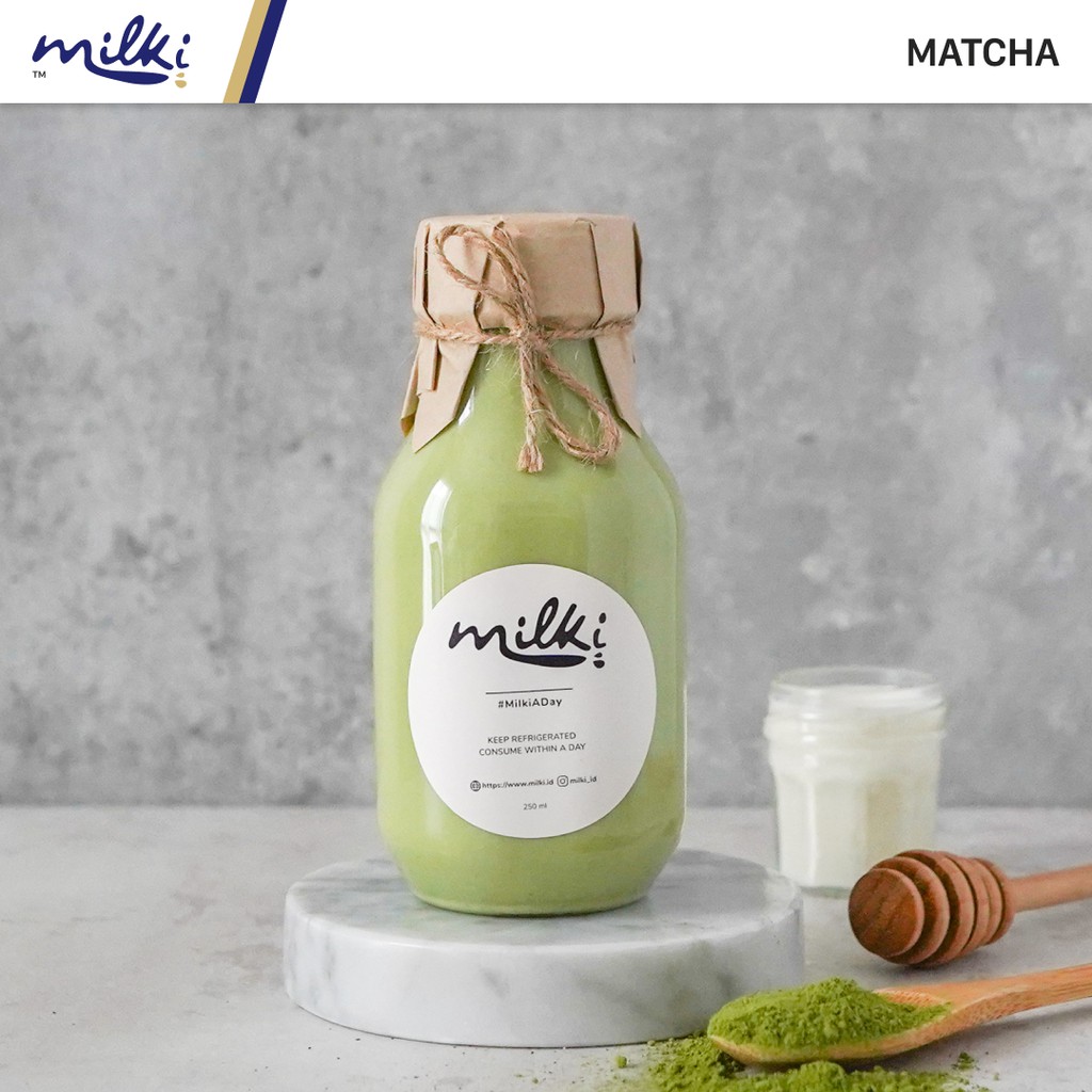 

MILKI Premium Matcha Honey Milk