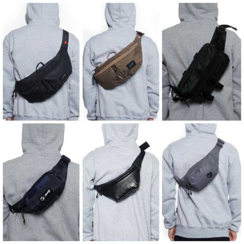 (BISA COD) Waist Bag BLOODS Original / Waistbag BLOODS Original