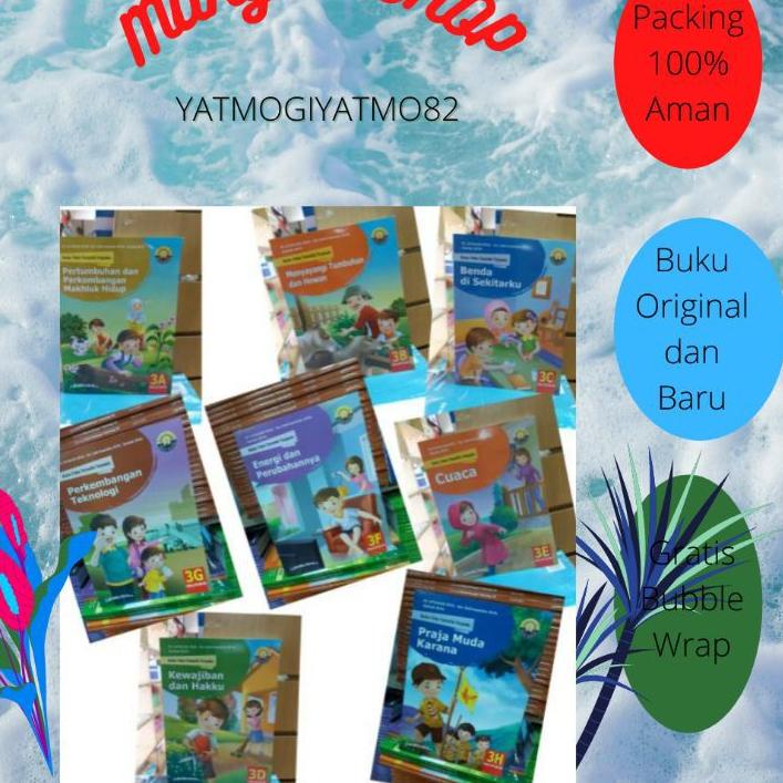 

Terbaik Buku Paket Tematik SD Kelas 3 Kurikulum 2013 Revisi. Yudistira!!