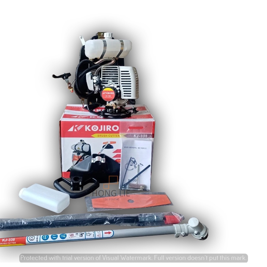 Kojiro 338 Mesin Potong Pemotong Rumput 2 Tak 32cc Gendong Tasco