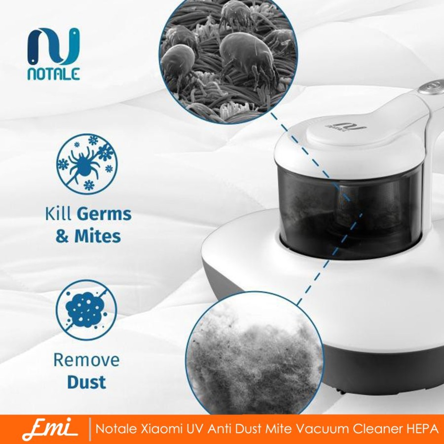 Notale UV Anti Dust Mite Vacuum Cleaner HEPA Filter Alt Kurumi