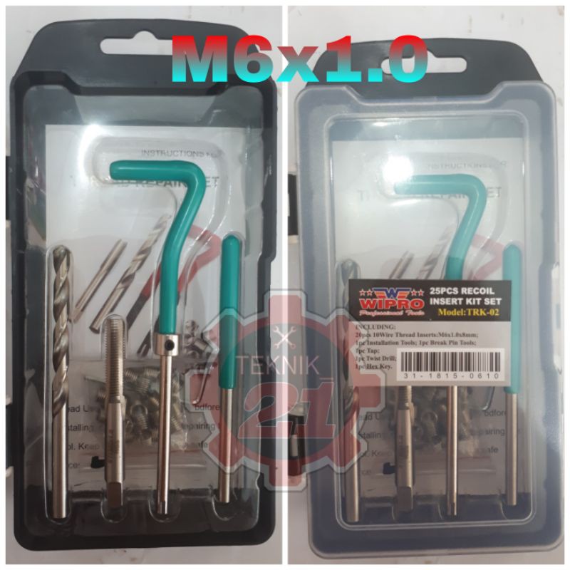 PAKET RECOIL SET WIPRO M6 M8 M10 RICOIL SET WIPRO