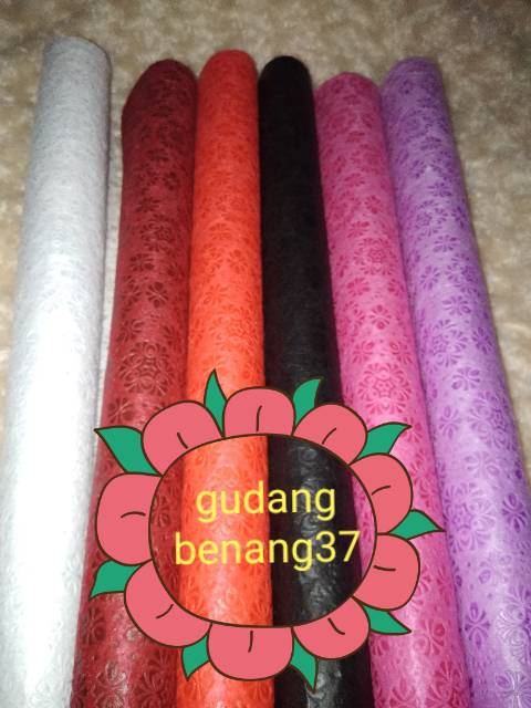 Kertas Buket motif bunga/kertas tisu tebal/flower wrap