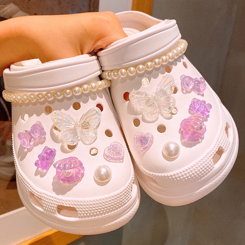 Crocs Charms Aksesoris Rantai Sepatu Mutiara Crocs Jibbitz Untuk Hadiah Anak Laki-Laki Dan Perempuan