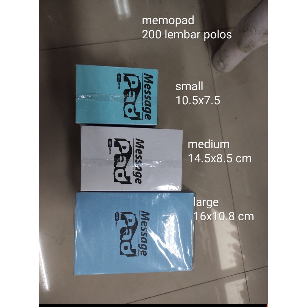 

notes buku memo polos manis kecil sedang besar isi 200 lembar
