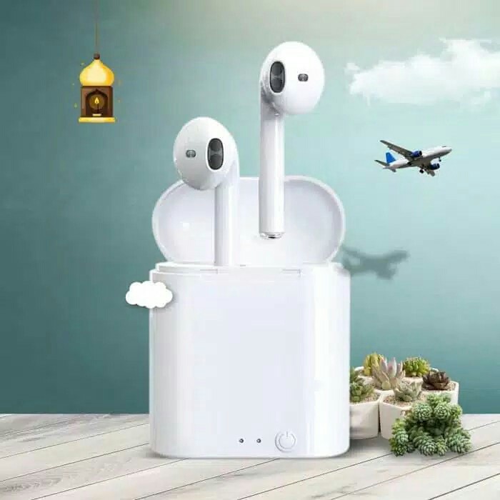 Headset Bluetooth wireless Earphone Aipods HBQ I7S TWS Twins With Charging Case