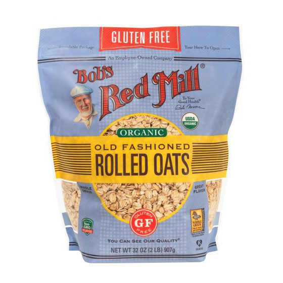 

BOB'S RED MILL - GLUTEN FREE OLD FASHIONED ROLLED OATS 907 gram