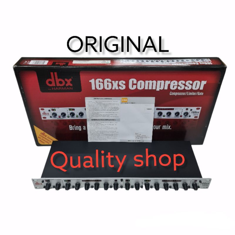 COMPRESSOR DBX 166XS DBX 166 XS ORIGINAL