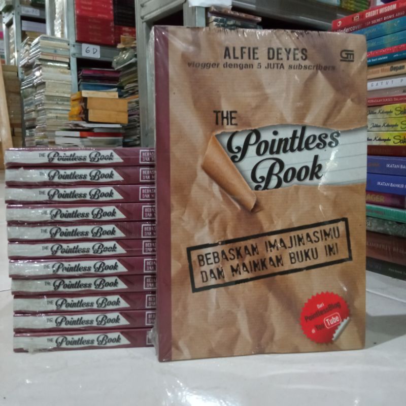 OBRAL BUKU MOTIVASI / PENGEMBANGAN DIRI / INSPIRASI / YOUR NEXT STEP / SAINSPIRASI / FREE YOUR LIFE / ORIGINAL 2a 9e-The pointless book