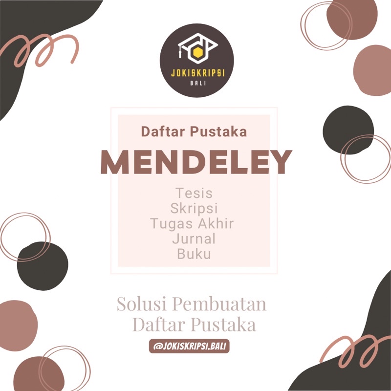 

Pembuatan Daftar Pustaka Mendeley