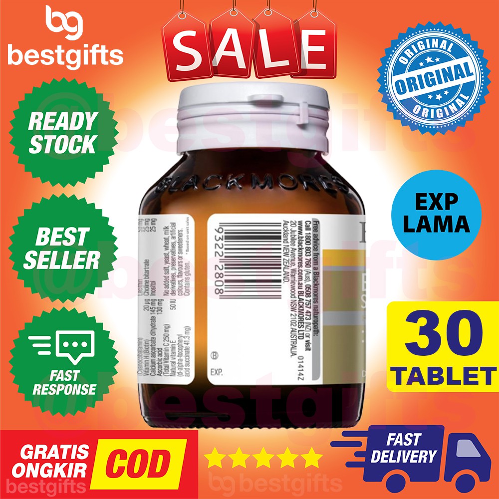 BLACKMORES MULTI B PERFORMANCE 30 TABLET