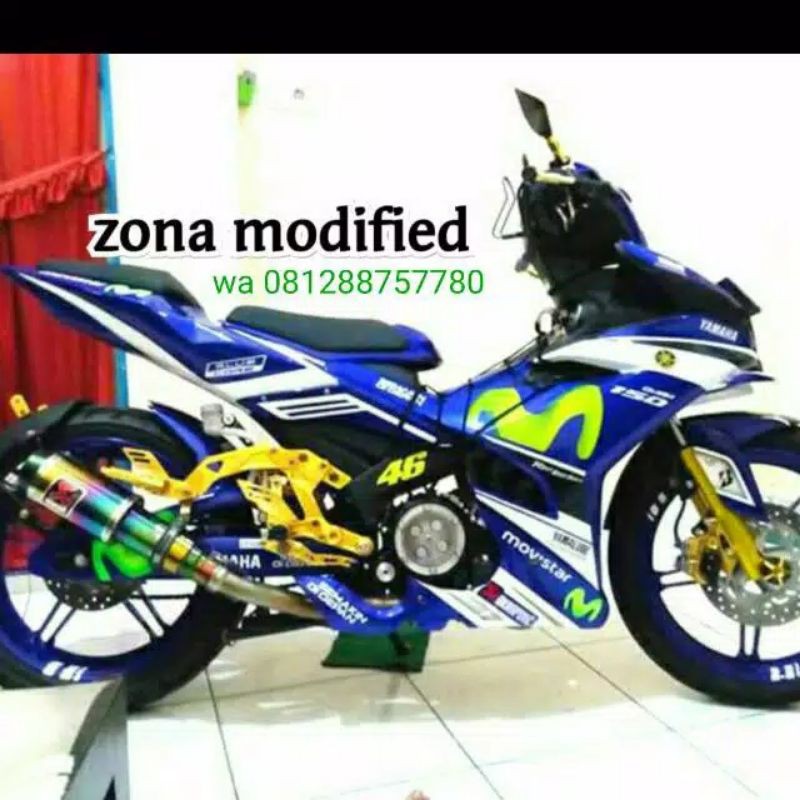 Modifikasi Jupiter Mx King Terbaru Yamaha Lc150 Y15zr