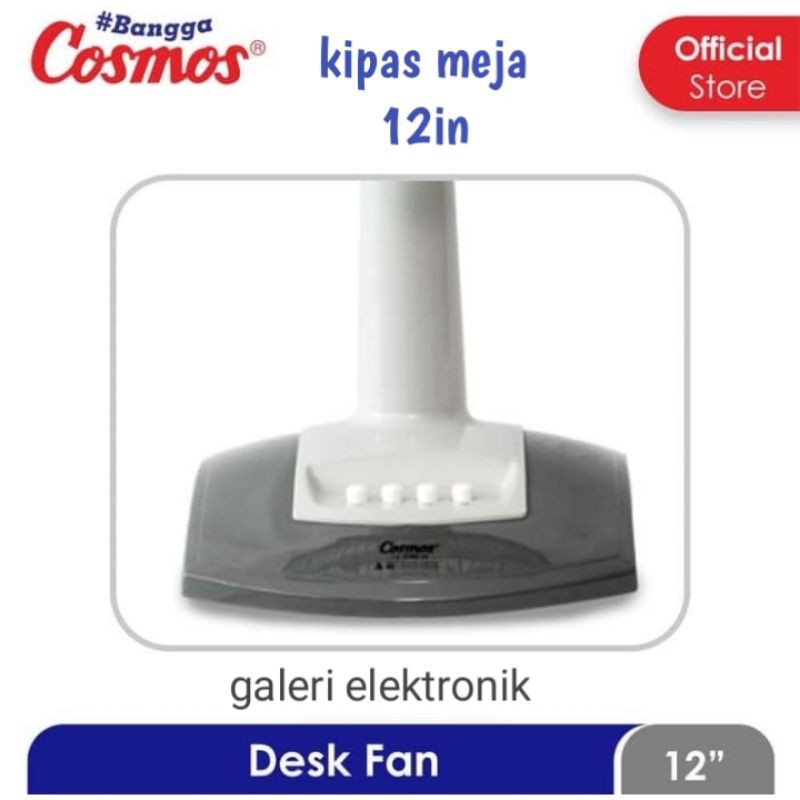 Kipas angin meja/duduk Cosmos deskfan 12in