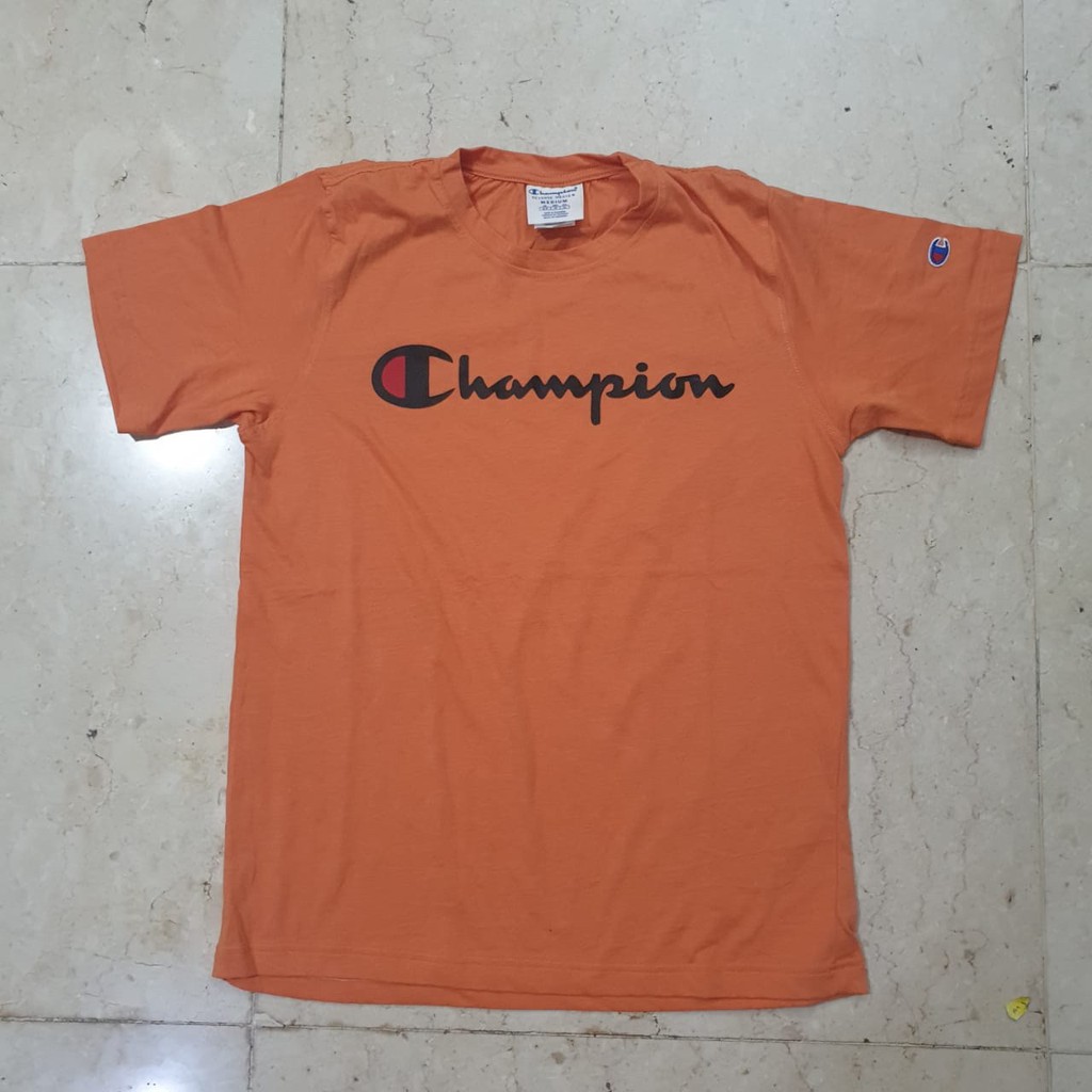 Champion script tee europe market original / champion tee original