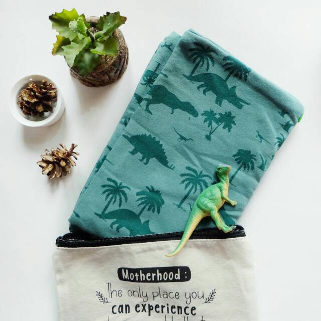 GRATIS POUCH LUCU GEOS - GENDONGAN KAOS PREMIUM MOTIF DINO TOSCA BY MALILKIDS