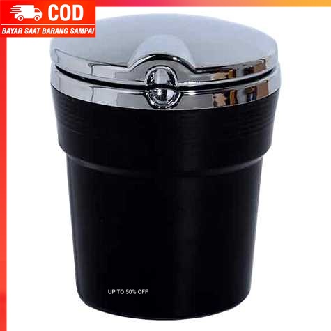 (100% BARANG ORI) ASHIRAY Tray Asbak Mobil dengan Lampu LED - JC-331