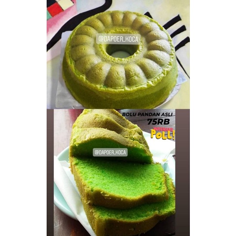 

Bolu Pandan Asli Khas Bangka Belitung