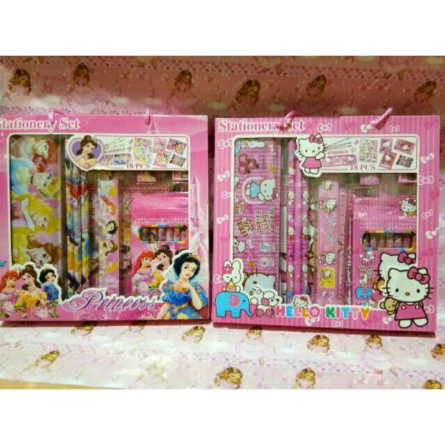 

1set Perlengkapan Tulis Frozen / Alat Tulis Anak / Perlengkapan Tulis Frozen