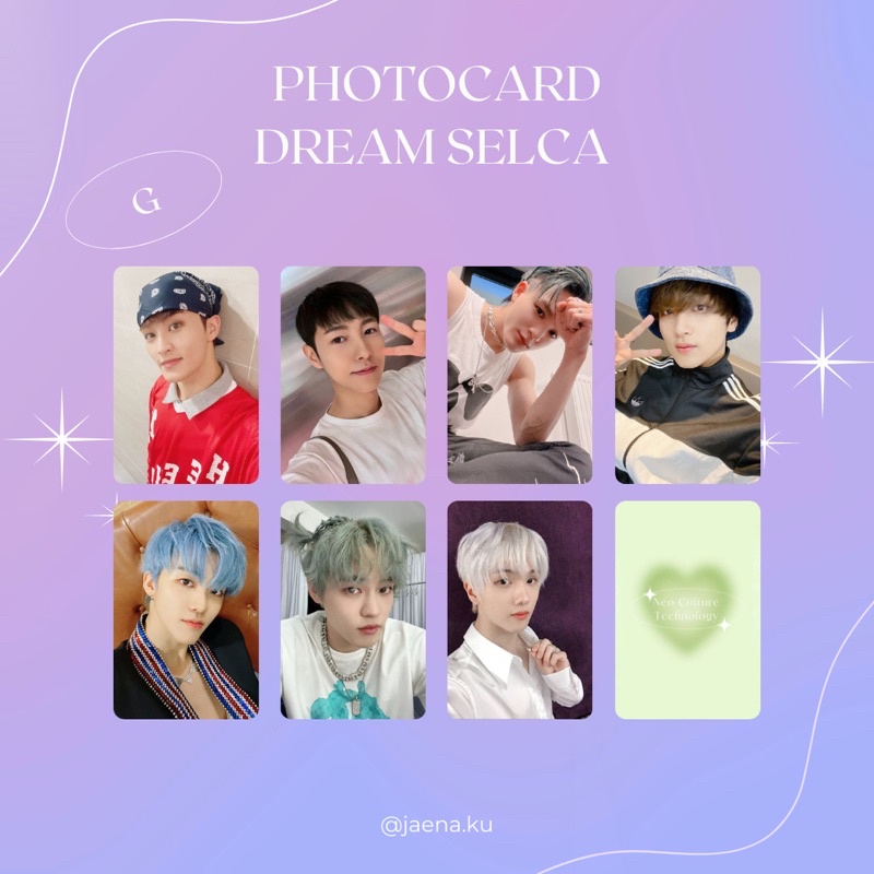 [NCT DREAM] PHOTOCARD NCT DREAM SELCA #2 ‼️BACA DESKRIPSI‼️