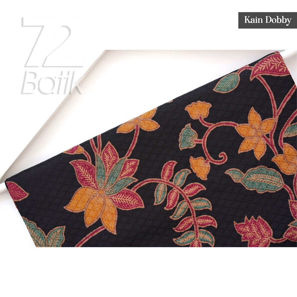 KAIN BATIK PREMIUM Bahan Dobby Dobi Dobbi Dolbi Motif Parang Warna Merah Kuning Hitam 728341 Cap 72 Jarik Jarit Samping Kebat Panjang Batik Dobby Modern Premium Bahan Seragam Batik Pernikahan Kantor Keluarga Murah Kamen Jadi Batik Bali Lembaran