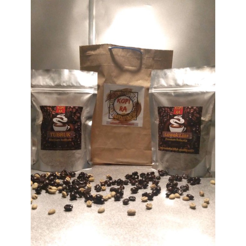 

Kopi luwak liar - tubruk premium robusta