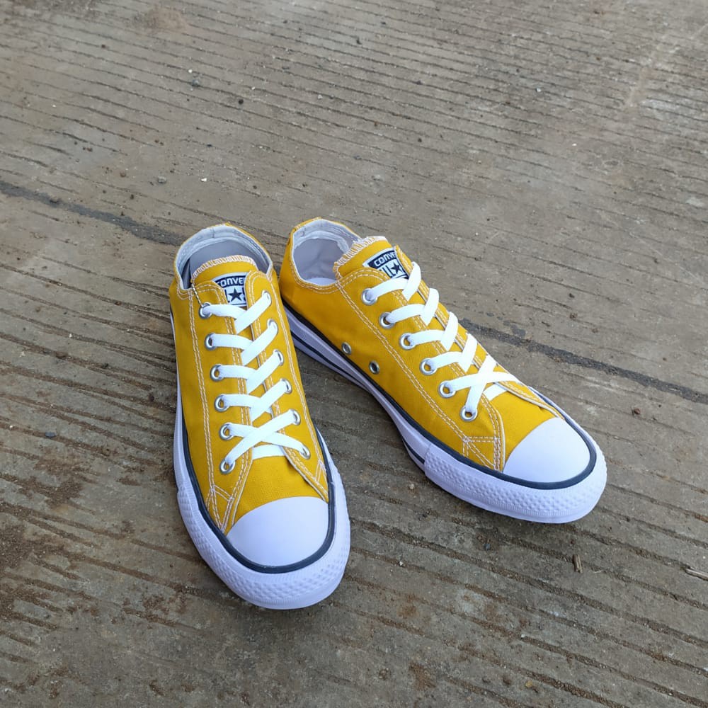 SEPATU PRIA WANITA CONVERSE ALL STAR LOW FREE BOX KUNING