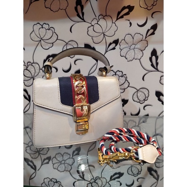 tas selempang sling bag gucci second preloved seken