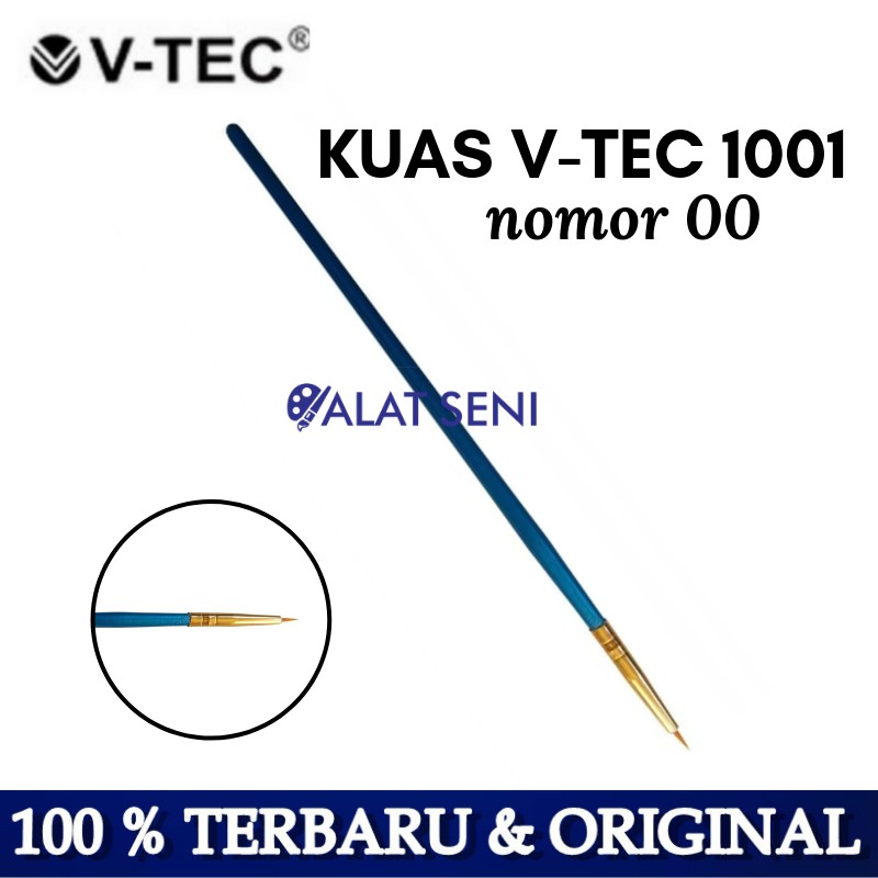 

Kuas Lukis / Kuas Vtec 1001 Nomor 00 / Kuas Round Vtec 1001 Nomor 00