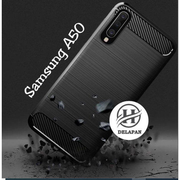 Baseus Silicone SoftCase Cover Samsung Galaxy A50 A50s A30s Casing Ultra Slim Black Matte