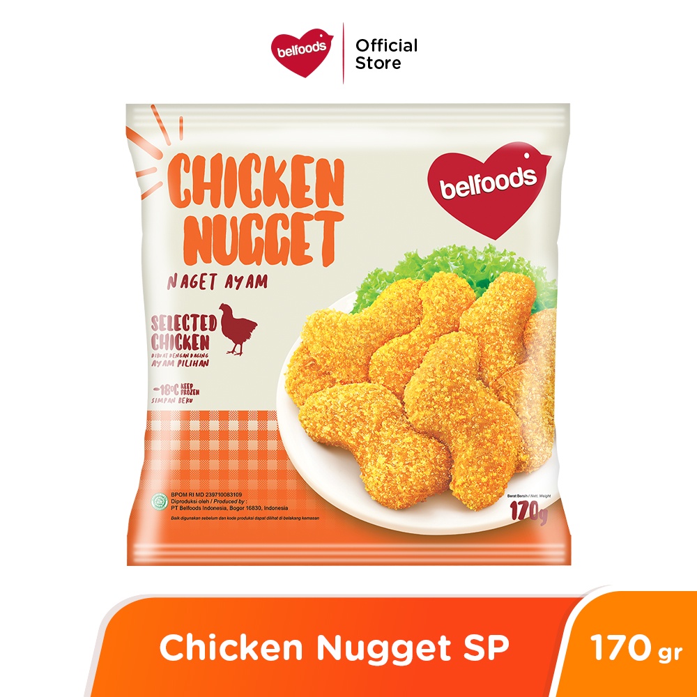 

Belfoods Chicken Nugget SP 170 gr